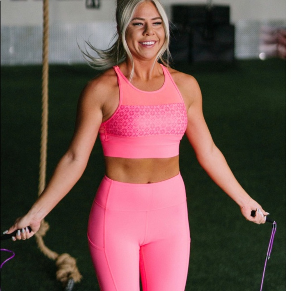 Pink All Star Bra
